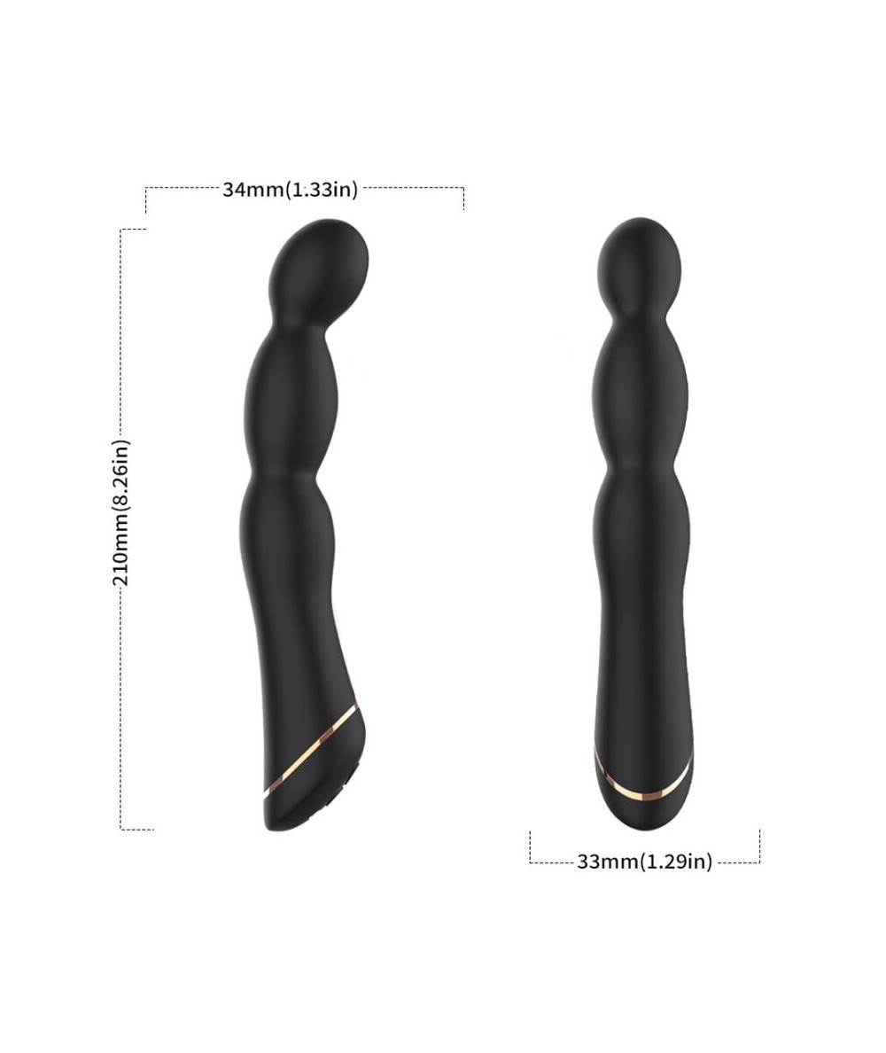 ARMONY - BAMBU VIBRADOR AJUSTABLE NEGRO