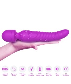 ARMONY - MISSION MASAJEADOR & VIBRADOR EFECTO CALOR VIOLETA