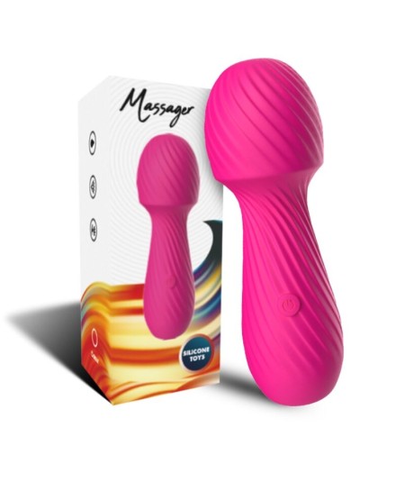 ARMONY - DAZZLE MASAJEADOR & VIBRADOR PEQUEÑO FUCSIA