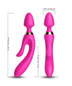 ARMONY - MASAJEADOR & VIBRADOR RABBIT FUCSIA