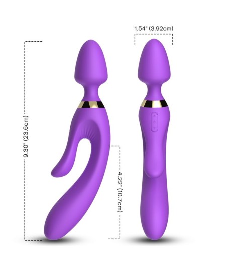 ARMONY - MASAJEADOR & VIBRADOR RABBIT VIOLETA