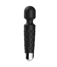 ARMONY - POSTMAN MASAJEADOR & VIBRADOR CABEZA FLEXIBLE NEGRO