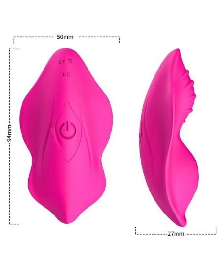 ARMONY - WHISPER PANTIES VIBRADOR CONTROL REMOTO FUCSIA