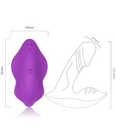 ARMONY - WHISTLE VIBRADOR INTRODUCIBLE CONTROL REMOTO VIOLETA