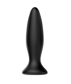 MR PLAY - PLUG ANAL VIBRADOR NEGRO RECARGABLE