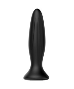 MR PLAY - PLUG ANAL VIBRADOR NEGRO RECARGABLE