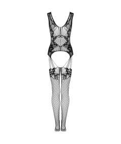 LIVCO CORSETTI FASHION - JULOVE BODYSTOCKING NEGRO TALLA ÚNICA