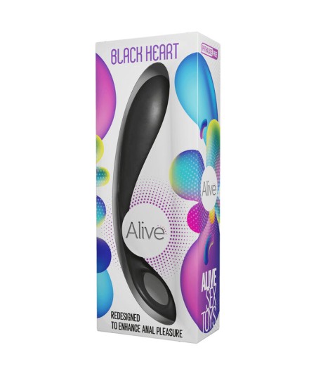 ALIVE - BLACK HEART ESTIMULADOR ANAL