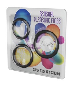 ALIVE - KIT TRES SENSUAL PLEASURE RINGS