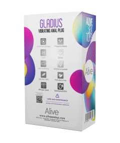 ALIVE - GLADIUS PLUG VIBRADOR ANAL