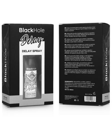 BLACK HOLE - SPRAY RETARDANTE STUDY FORTE 30 ML