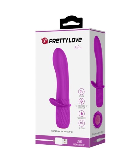 PRETTY LOVE - TROY VIBRADOR RECARGABLE MORADO