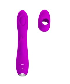 PRETTY LOVE - REGINA VIBRADOR-SUCCIONADOR RECARGABLE MORADO