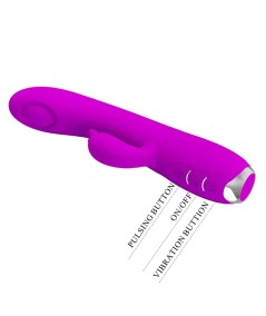 PRETTY LOVE - REGINA VIBRADOR-SUCCIONADOR RECARGABLE MORADO