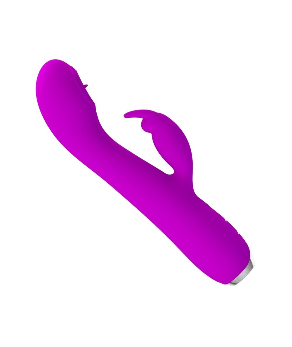 PRETTY LOVE - RACHEL VIBRADOR RECARGABLE CON SUCCIONADOR MORADO