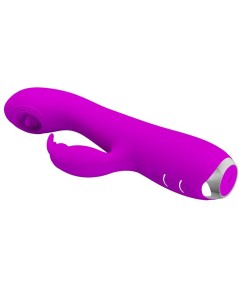 PRETTY LOVE - RACHEL VIBRADOR RECARGABLE CON SUCCIONADOR MORADO