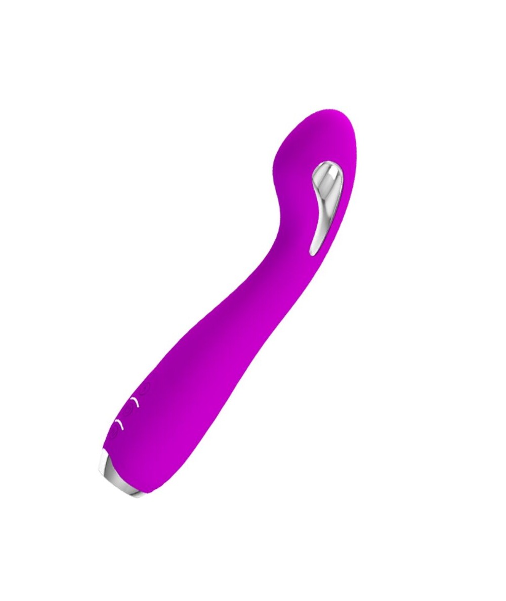 PRETTY LOVE - HECTOR VIBRADOR ELECTROSHOCK RECARGABLE & IMPERMEABLE MORADO