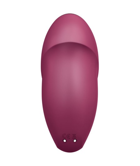 SATISFYER - TAP & CLIMAX 1 VIBRADOR LAY-ON ROJO