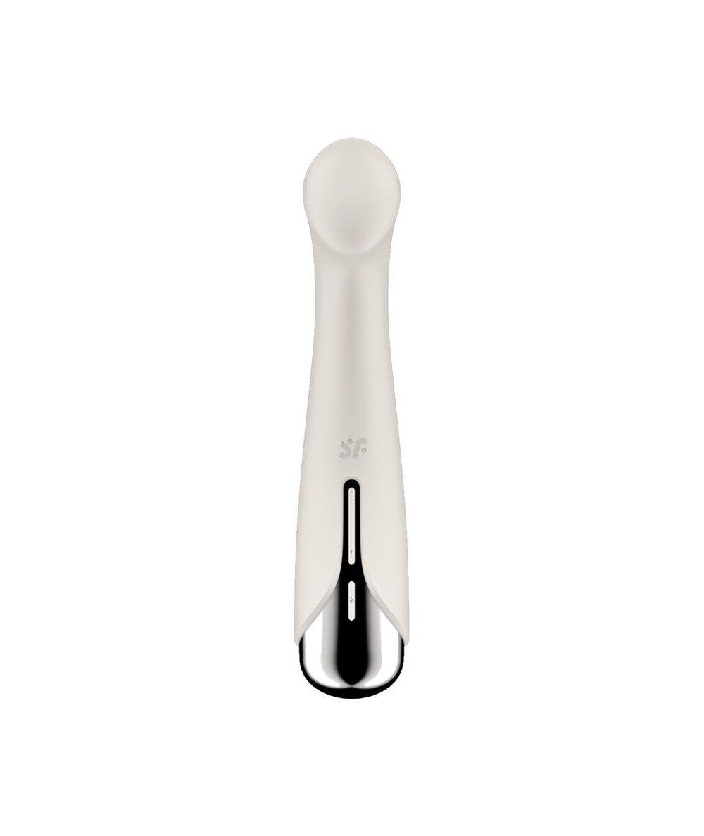 SATISFYER - SPINNING G-SPORT 1 VIBRADOR ROTADOR BEIGE