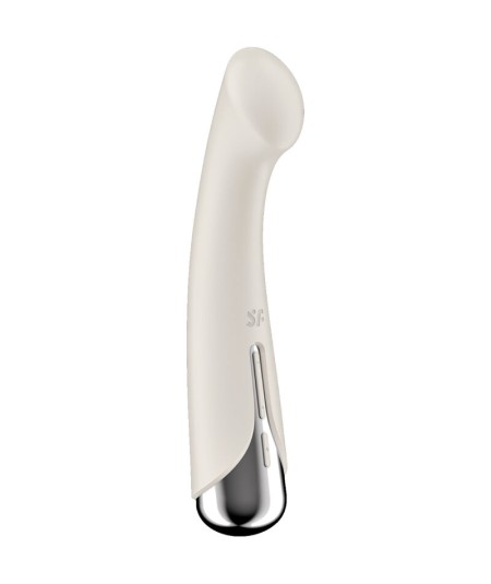 SATISFYER - SPINNING G-SPORT 1 VIBRADOR ROTADOR BEIGE