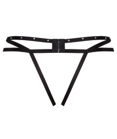 LIVCO CORSETTI FASHION - NOMADE TANGA CROTCHLESS NEGRO L/XL