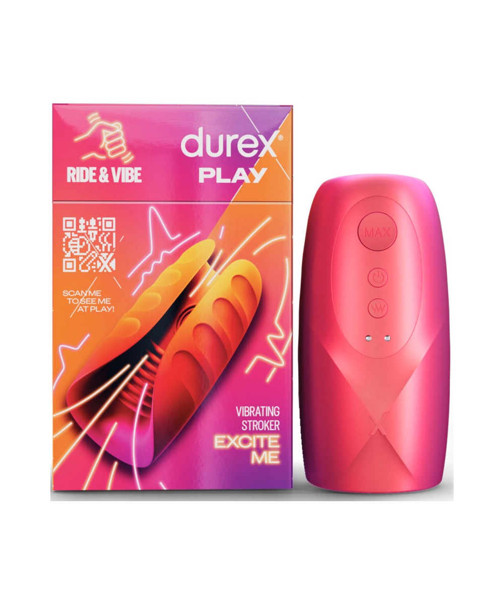 DUREX - TOY MASTURBADOR VIBRADOR RIDE & VIBE