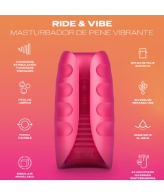 DUREX - TOY MASTURBADOR VIBRADOR RIDE & VIBE