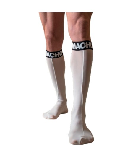 MACHO - CALCETINES FINOS BLANCO TALLA UNICA