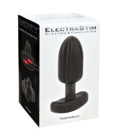 ELECTRASTIM - TARTARUS PLUG ANAL SILICONA QUADRIPOLAR NEGRO