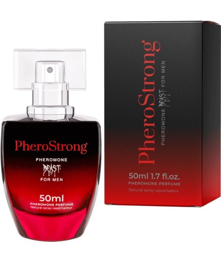 PHEROSTRONG - PERFUME CON FEROMONAS BEAST PARA HOMBRE 50 ML