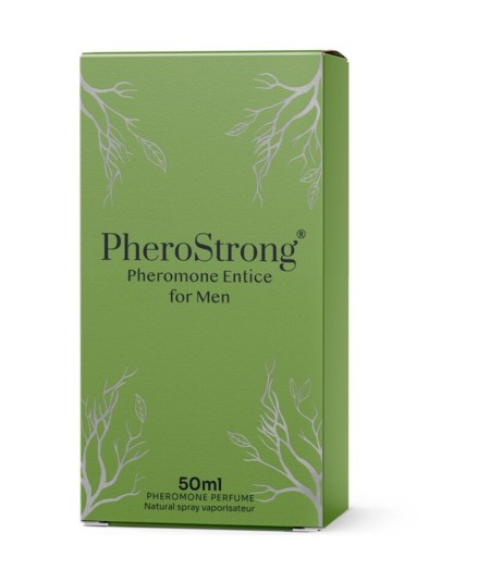 PHEROSTRONG - PERFUME CON FEROMONAS ENTICE PARA HOMBRE 50 ML