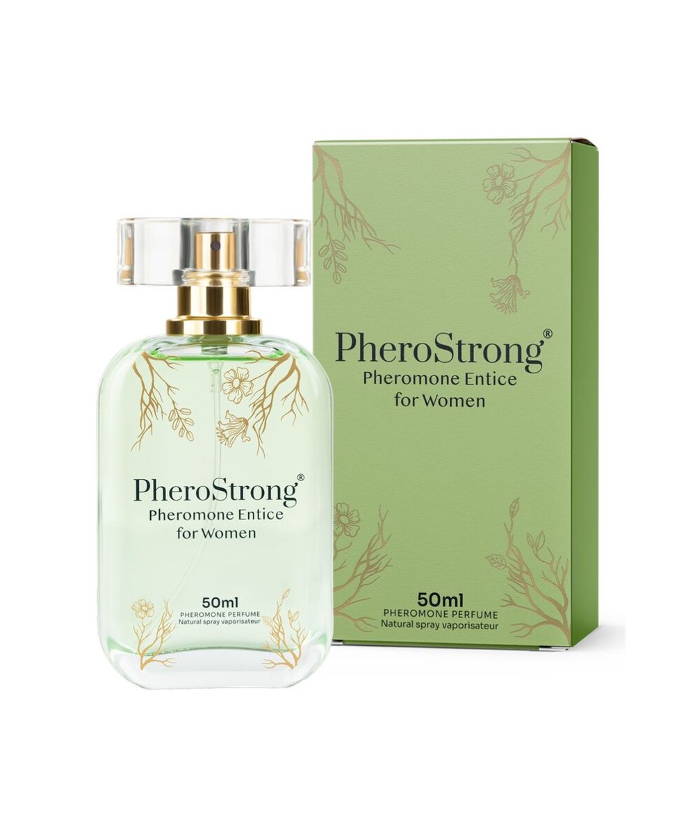 PHEROSTRONG - PERFUME CON FEROMONAS ENTICE PARA MUJER 50 ML