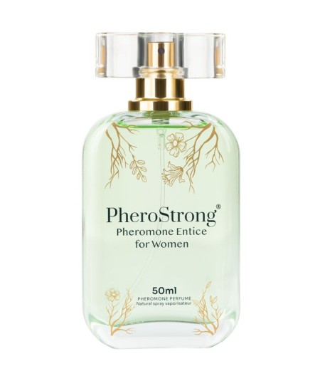 PHEROSTRONG - PERFUME CON FEROMONAS ENTICE PARA MUJER 50 ML