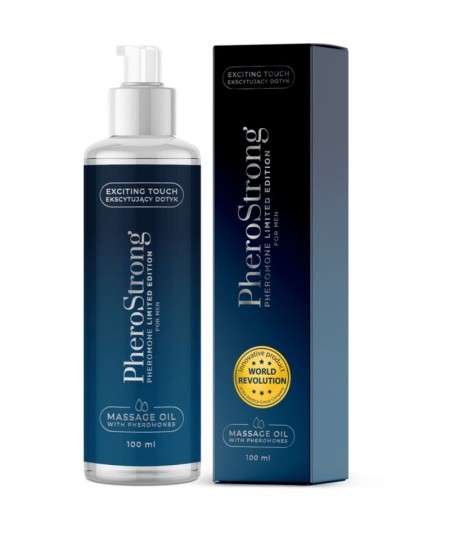 PHEROSTRONG - ACEITE DE MASAJE LIMITED EDITION PARA HOMBRE 100 ML