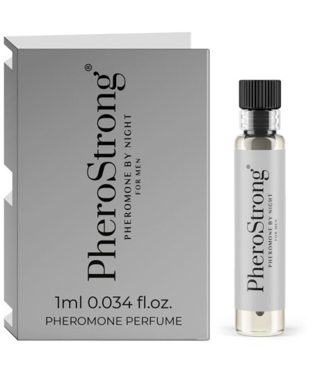 PHEROSTRONG - PERFUME CON FEROMONAS BY NIGHT PARA HOMBRE 1 ML