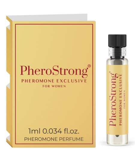 PHEROSTRONG - PERFUME CON FEROMONAS EXCLUSIVE PARA MUJER 1 ML