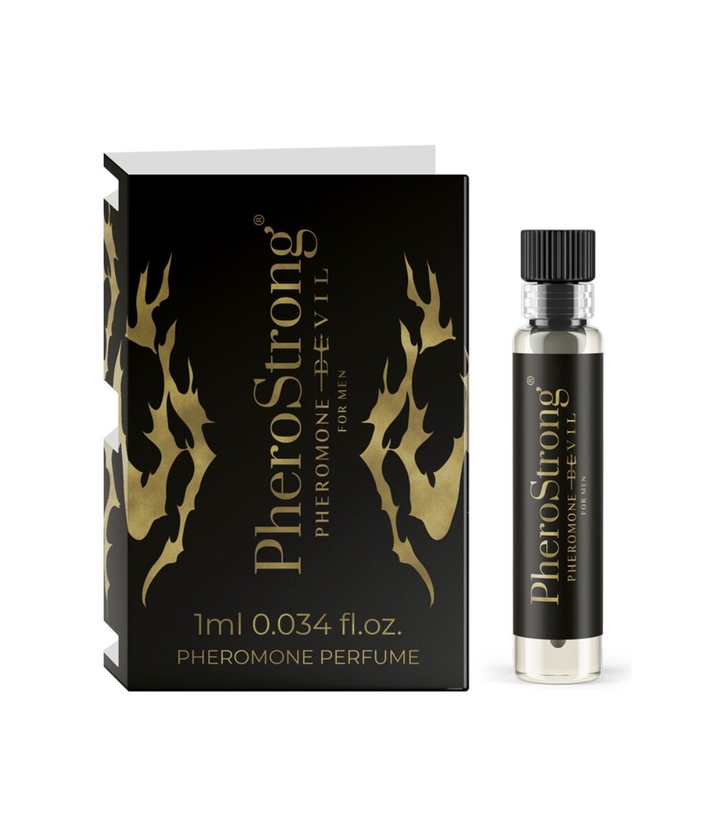 PHEROSTRONG - PERFUME CON FEROMONAS DEVIL PARA HOMBRE 1 ML