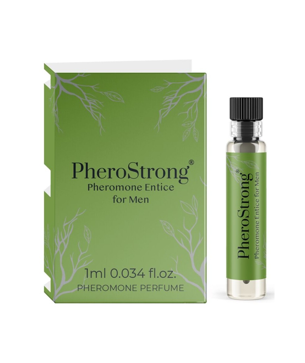 PHEROSTRONG - PERFUME CON FEROMONAS ENTICE PARA HOMBRE 1 ML