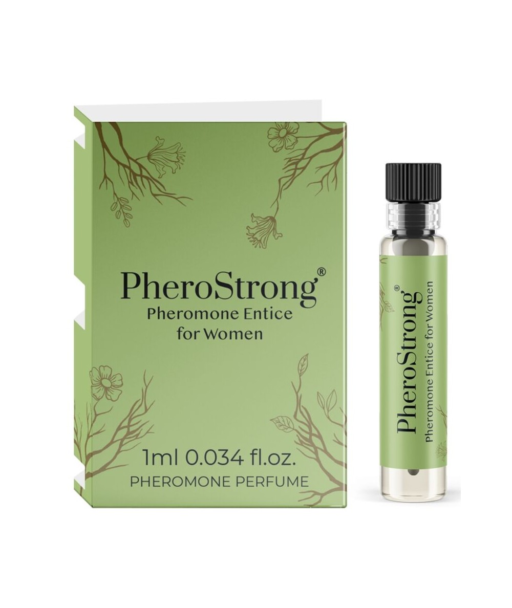 PHEROSTRONG - PERFUME CON FEROMONAS ENTICE PARA MUJER 1 ML