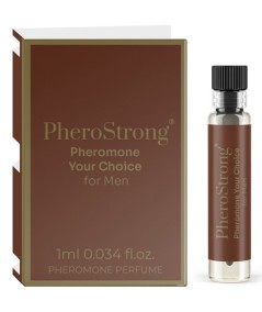 PHEROSTRONG - PERFUME CON FEROMONAS YOUR CHOICE PARA HOMBRE 1 ML