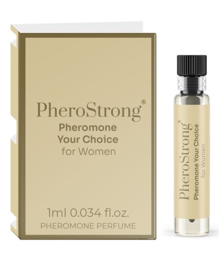 PHEROSTRONG - PERFUME CON FEROMONAS YOUR CHOICE PARA MUJER 1 ML