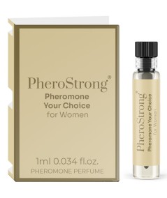 PHEROSTRONG - PERFUME CON FEROMONAS YOUR CHOICE PARA MUJER 1 ML