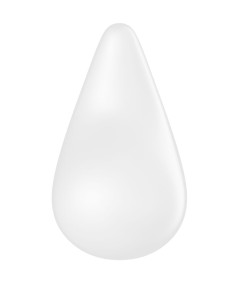 SATISFYER - DEW DROP VIBRADOR LAY-ON BLANCO