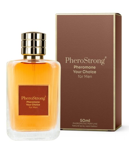 PHEROSTRONG - PERFUME CON FEROMONAS YOUR CHOICE PARA HOMBRE 50 ML