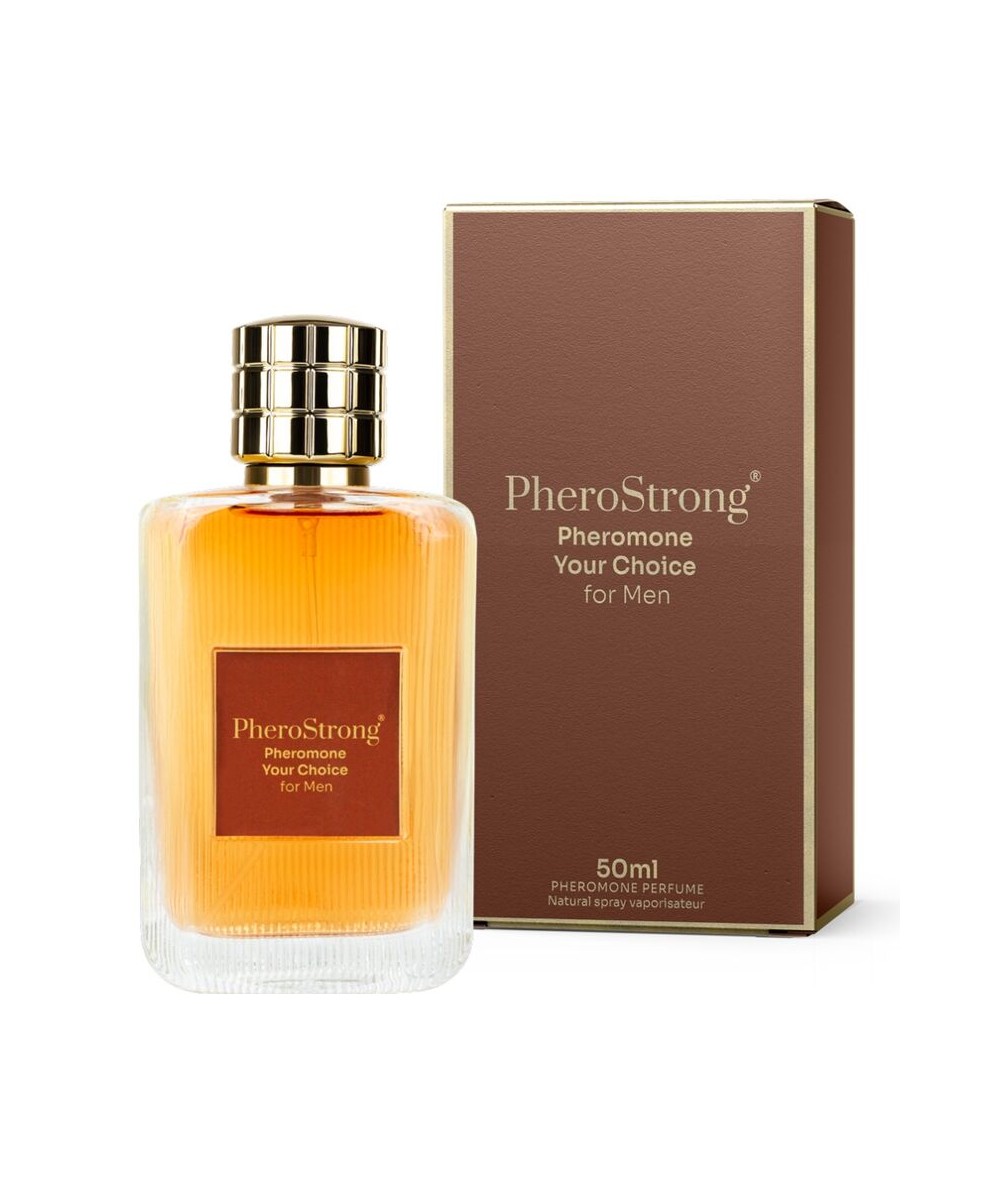 PHEROSTRONG - PERFUME CON FEROMONAS YOUR CHOICE PARA HOMBRE 50 ML