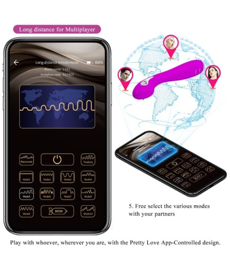 PRETTY LOVE - HECTOR VIBRADOR ELECTROSHOCK APP GRATUITA VIOLETA