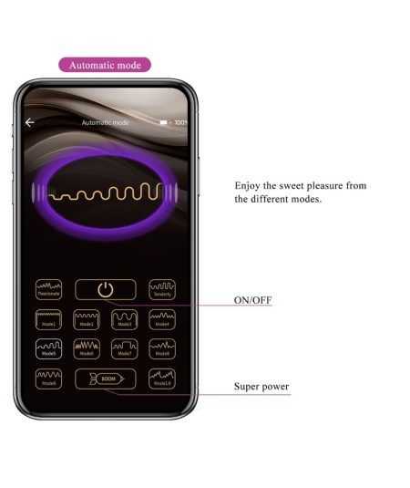 PRETTY LOVE - HECTOR VIBRADOR ELECTROSHOCK APP GRATUITA VIOLETA