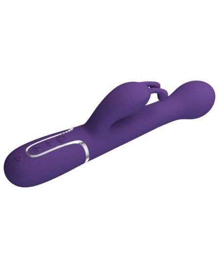 PRETTY LOVE - DEJON VIBRADOR RABBIT 3 EN 1 MULTIFUNCIÓN MORADO