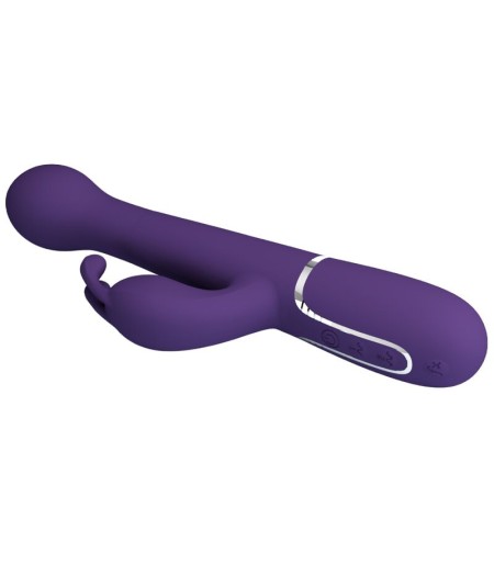 PRETTY LOVE - DEJON VIBRADOR RABBIT 3 EN 1 MULTIFUNCIÓN MORADO