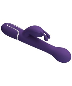 PRETTY LOVE - DEJON VIBRADOR RABBIT 3 EN 1 MULTIFUNCIÓN MORADO